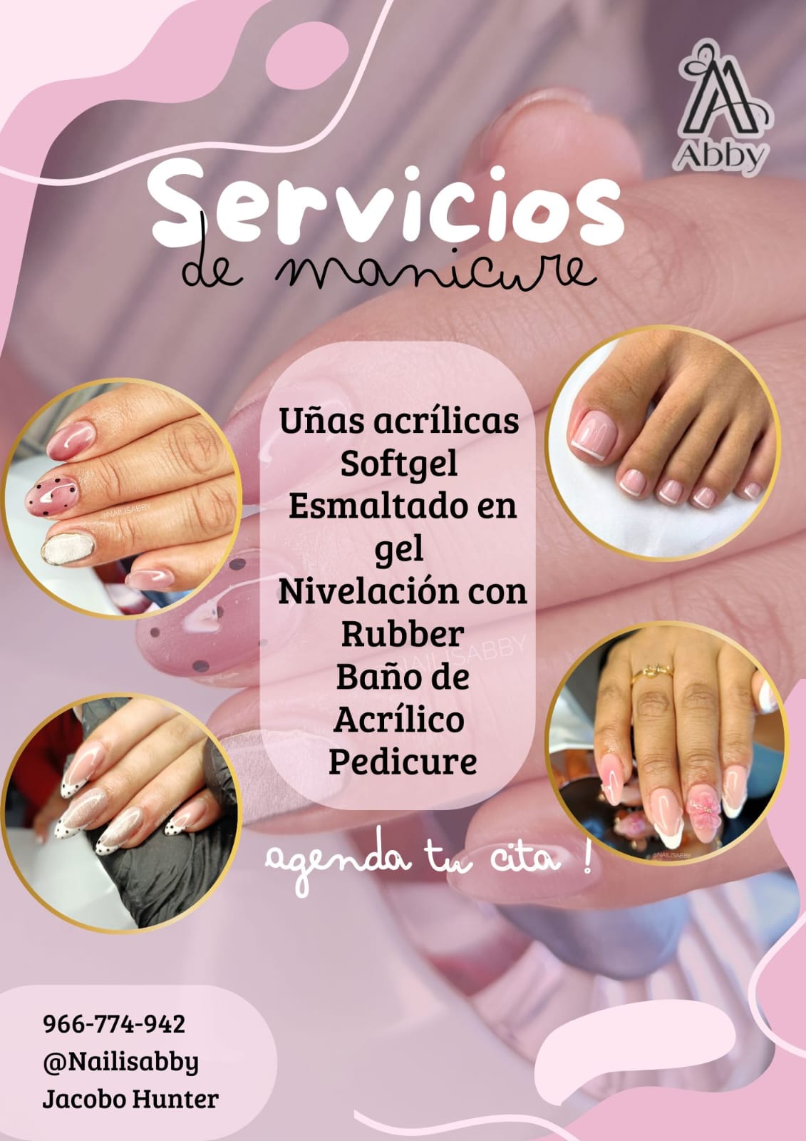 Lista de Servicios Abby Nails